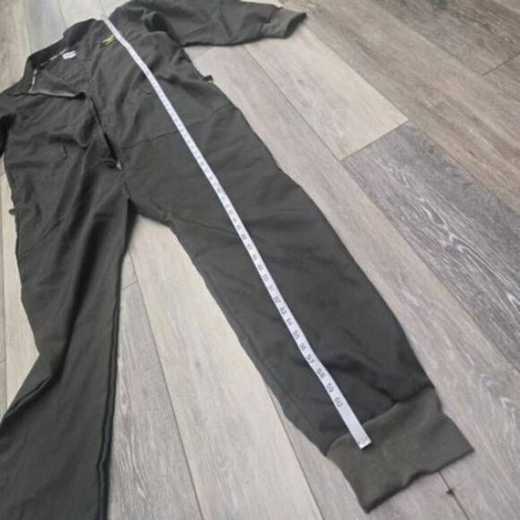 Tipsy Elves Squadron Pilot one piece outfit size large (maybe xl too) green, poc - Picture 11 of 15